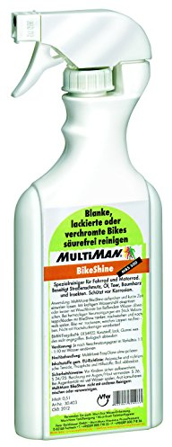 Multiman® BikeShine 500 - Fahrradreiniger für alle Fahrrad und Motorrad - Bike Reiniger - 0,5l
