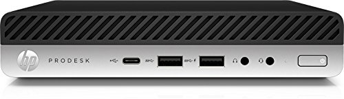 HP Prodesk PC 600 g4 Desktop Mini – Ordinateur de Bureau (2,1 GHz, 8e génération de processeurs Intel® Core ™ i5 i5 – 8500T, 8 Go, 256 Go, Windows 10 Pro)