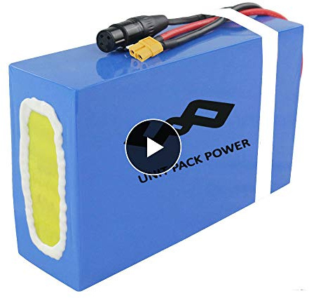 uppcycle Batterie de vélo électrique 48V 20Ah pour Batteries au Lithium-ION de Moto de Scooter Ebike E 500W 750W 1000W -kit de Conversion ebike Batterie