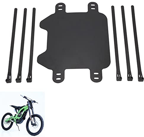 Sur Ron Nummernschild vorne Motorrad Nummernschild ABS Kunststoff Ersatz für Sur-Ron S/X SurRon Light Bee E-Bike