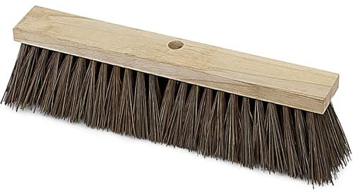 Nolle Profi Brush 247400 Street Broom, Pure Bahia, 50 cm Width, Pack of 10