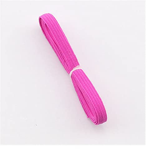 ZZSRJ Colorida Banda elástica de elástica de 6 mm Hilo de Goma de Goma Spandex Circón Cinturera de Encaje Cinturón de Correa (Color : 20)