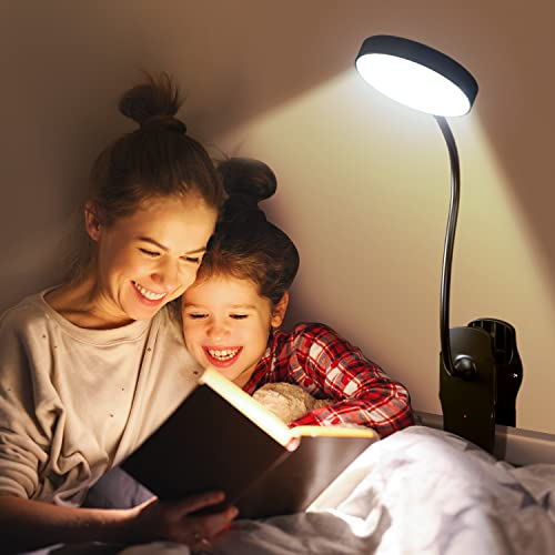 Lampada da Comodino Senza Fili, 5 Luminosità+5 Temperatura Colore Lampada da Lettura, 1800mAh Lampada Led Ricaricabile Lampada Da Tavolo Senza Fili Dim Lampada Da Comodino Tocco Lampada Da Tavolo