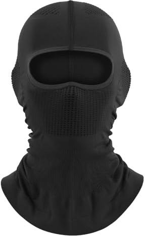 Wnddle Motorrad Gesichtsmaske, Sturmhaube Motorrad Sommer, Sturmhaube Vollgesichtsmaske, Radfahren Ski Maske für Männer Frauen Atmungsaktiv, für Radfahren Ski Maske