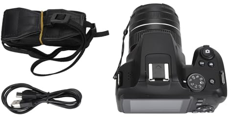 Fotocamera Digitale da 64 MP con Zoom 40X, Fotocamera per Vlogging 4K con Uscita WiFi, Webcam per PC, per Amanti della Fotografia, Formato Mini