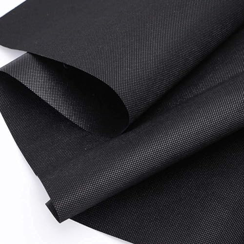 Tela No Tejida Negra para Tapicería, Base de Sofás, Arpillera TNT 75 g para Repuesto Inferior, Manualidades y Camas de Mascotas. Ideal para Proteger y Renovar Sillas y Sofás. (600 x 100 centímetros)