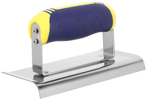 DIYEAH Llana de metal para esquinas: llana para aplicar yeso y acabado, herramienta para reparar bordes y esquinas exteriores de paneles de yeso, herramienta manual de acero inoxidable para