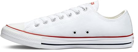 Optical White Converse Low Tops size 5 UK