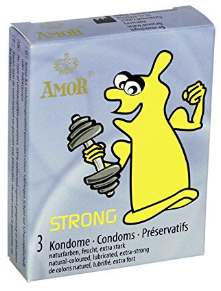 Amor Kondome Strong (1 x 3 Stücke)