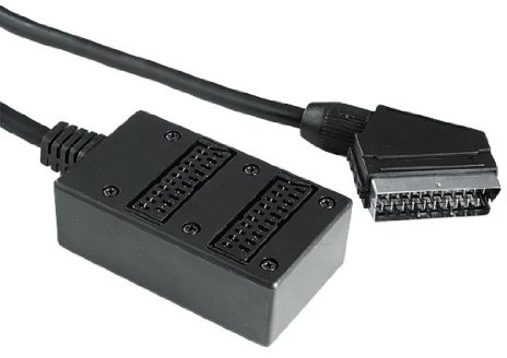 Hama Scart-Verteiler (2-Fach)
