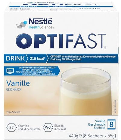 OPTIFAST home Drink Vanille Pulver in Sachets, 8 St. Beutel