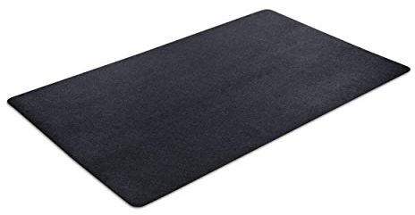 VERSATEX Tapis de Sol Multifonction en Caoutchouc recyclé pour intérieur ou extérieur, Tapis Utilitaire pour entrée, Banc à Outils, Garage, sous-évier, terrasse et paillasson ; 91,4 x 152,4 cm, Noir