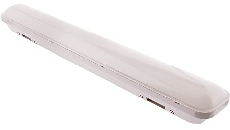 Zenitech - Regleta LED Impermeable IP65-120cm - 10W - Tubo LED Integrado, 1200 Lúmenes, Anti-Vandalismo, Fácil de Instalar - Uso Exterior/Interior - Duración 30,000h - Blanco