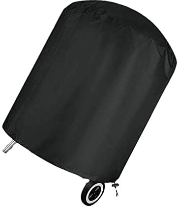 CHAMEEN Cubierta impermeable para barbacoa, cubierta para exterior, tejido Oxford 210d, parrilla de bolas, 56 × 71 cm