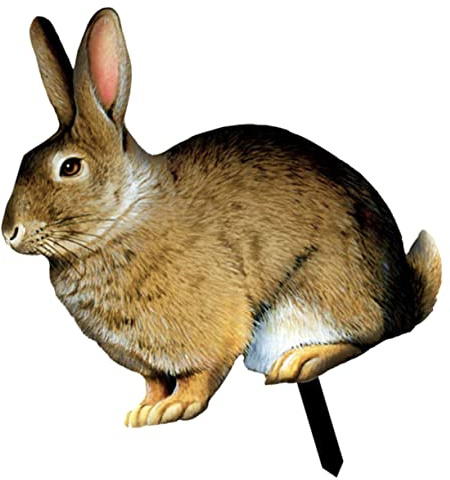 BUGUUYO Rasen Kaninchen Ornament Gartenstecker Aus Rostfreiem Material Für Außenbereich Osterdekoration Realistische Gartenfigur