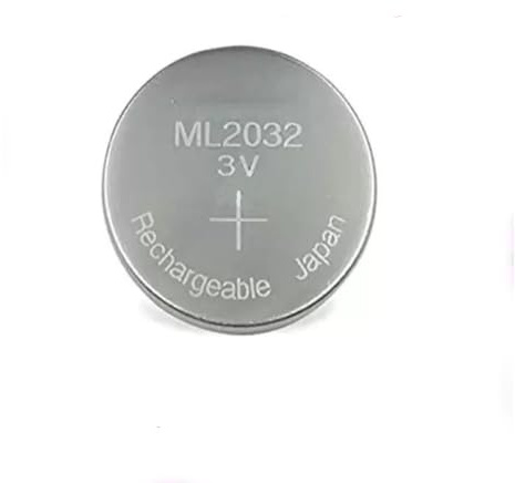 BenjiPower - ML2032 ML/2032 – 1 Pile Bouton Rechargeable
