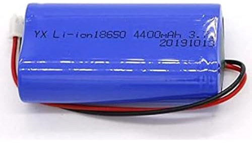 BaYte 18650 batería Recargable de Iones de Litio 3.7V 4400mAh/5200mAh/6400mAh con Conector XH-2P 2.54,3.7v 4400mah