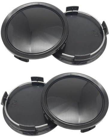 LEEQ Tapas para Llantas - 4 Piezas Tapas de Rueda de Centro, Universal Tapas de Rueda, Centro Centrales Tapacubos, para Centro de Rueda Accesorios para Coche, para Llantas Buje Tapas, 75mm