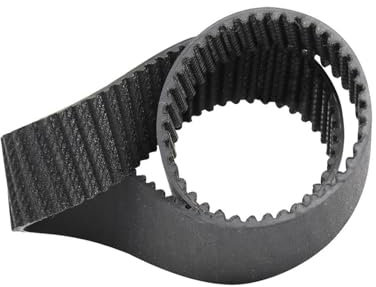 LVSELINGI 1pc Gummiriemen S3M-174/177/180/183/186/189/192/195/201/207/210 Getrieberiemen mit geschlossenem Kreislauf, Zahnabstand 3 mm, for 3M-Legierungsriemenscheibe Cheerfully(S3M195-65T-195 mm)