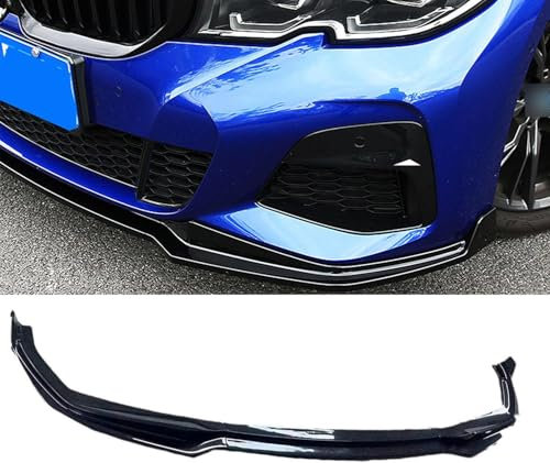 ANYANH Auto Frontlippe Frontspoiler für BMW 3 Series G28 G20 2020, Frontstoßstange Spoiler Lippe Spoilerlippe Splitter Diffusor Kit Protector