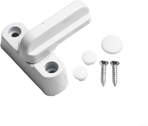 Serratura a T rotante in acciaio di plastica a 180 gradi per serrature a battente e accessori per ante che offrono sicurezza di bloccaggio