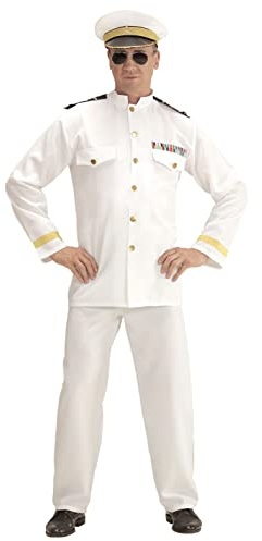 NAVY CAPTAIN (jacka, byxor, hatt) – (XS)
