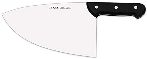 Arcos Serie Universal - Hackmesser Metzgermesser - Klinge Nitrum Edelstahl 260 mm - HandGriff Polyoxymethylen (POM) Farbe Schwarz