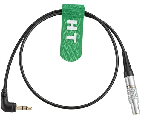 HangTon Audio Cable for ARRI Alexa 35, Mini LF Camera 3.5mm 1/8'' TRS to 6 Pin 60cm
