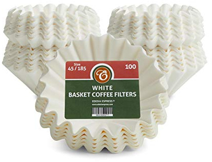 EDESIA ESPRESS - 500 filtres à café en papier - forme corbeille - 45/185mm - compatible avec Kalita Wave KWF-185