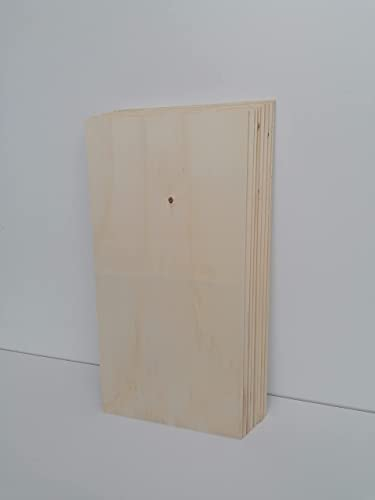 Eli Pappelsperrholz 10er- Set (10, 500 x 250 x 5-2. Wahl)