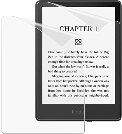 MoKo Kompatibel mit Kindle Paperwhite 11. Generation 2021 Displayschutzfolie, 2 Stück Anti-Kratz Blendfreie Schutzfolie PET Screen Protector Volle Deckung für Kindle Paperwhite Signature Edition, matt