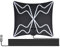 Gusengo Antena HDTV Interior | 2000 Largo Alcance para TV Interior,HD Digital para Interiores para Todos los televisores Inteligentes y Antiguos - Amplificador señal Amplificador