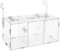 Fischzucht Kasten mit Saugnäpfen, Isolationsbox Aquarium, Acryl Aquarium Isolationsbox, Aquarienfisch-Zuchtbox Transparente Fische Sämlinge Inkubator Brutkasten, Aufzuchtbecken Aquarium für Babyfische