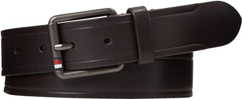 Tommy Hilfiger Herren Gürtel Casual 3.5 Ledergürtel, Braun (Coffee Bean), 95