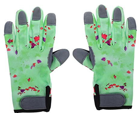 Supvox 1paar Gartenhandschuhe Aus Ziegenleder Schutz Und Arbeitshandschuhe Für Gartenarbeiten Uv Und Dornenfest Atmungsaktiv Und Langlebig Für Pflanzenpflege Und Outdoor-aktivitäten