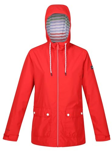 Regatta dam Regatta Women's Bayletta Waterproof Jacket Regatta Dam Bayletta regnrock med huva med hel dragkedja
