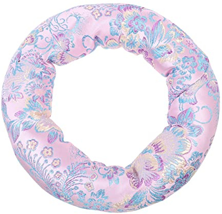 JOINPAYA Coussin Pour Bol Chantant Rond Tapis De Support Décoratif Produit Bouddhiste Pour Rangement Et Utilisation