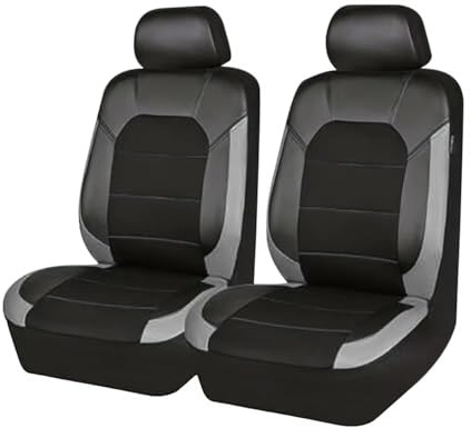 LUUXWPFZ Auto Sitzbezug, für FIAT Panda 3. Series (Type 169) 2003-2024 Vorne Und Hinten Auto-Schonbezüge Wasserdichtes VerschleißFest Auto Sitzschutz Zubehör,A