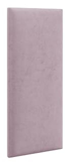 LIKMA Pannelli di Rivestimento Imbottiti Viola chiaro 80x25 cm Facile da Installare Testiera Letto Matrimoniale 3D avec Schiuma Decorativi Tessuto: Riviera 62