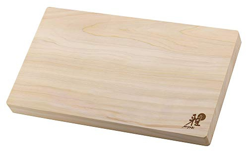 MIYABI Cutting board, Hinoki, Large,Brown,40 x 25 cm
