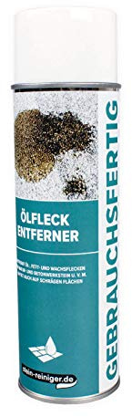 Ölfleckenentferner 500 ml | Kraftvoller Fettlöser & Wachsentferner | Beseitigt Ölflecken auf Naturstein, Beton, Estrich & Klinker | Haftet an Schrägen | Ergiebigkeit bis 5 m²