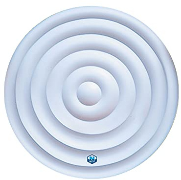 N NetSPA Aufblasbarer Deckel für Spa, quadratisch, 128 x 128 cm, Grau, 128 x 128 cm