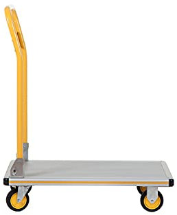 Stanley SWTI-PC510 Chariot de Transport 150KG - Diable Pliant - Plate-Forme 74 x 48 CM - Aluminium - Jaune