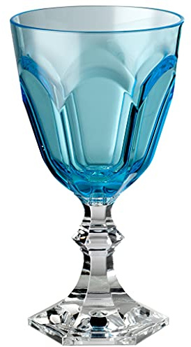 MARIO LUCA GIUSTI 6 CALICE DOLCE VITA ACQUA TURCHESE