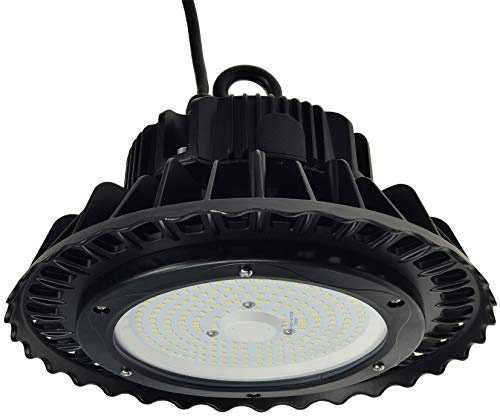 ChiliTec LED Hallenstrahler Industrie 200W UFO High Bay | 26.500lm, 133 lm/W, 4000K Tageslicht Weiß, IP65 Schutzart, Innen- und Außenbereich