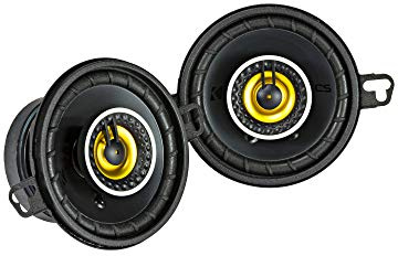 KICKER 46CSC354 CS-Series CSC35 3.5-Inch (89mm) Coaxial Speakers, 4-Ohm (Pair)