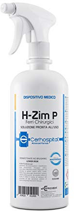 Spray enzimatico disinfettante pronto all'uso. Detersione profonda e disinfezione di ferri, raspe per callosità e strumentario per podologia e manicure.