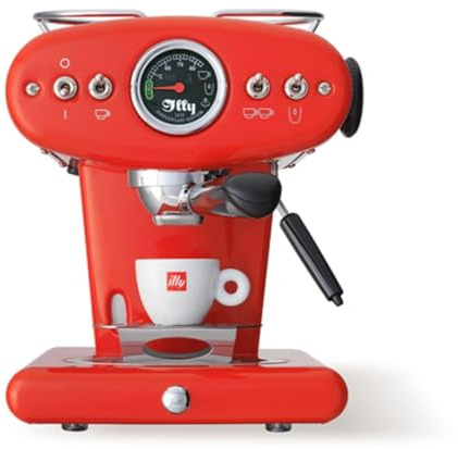 Illy - X1 Anniversary - Compatibile con ESE e Caffè Macinato - Rosso