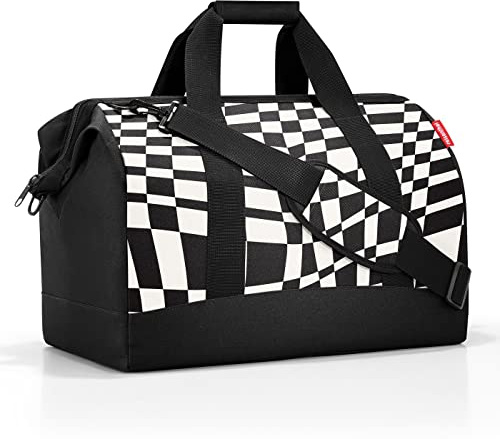 reisenthel Allrounder L op-Art Vielfältige Doktortasche zum Reisen, für die Arbeit oder Freizeit Mit funktional-stylischem Design