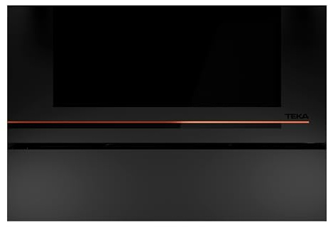 Teka Verre frontal pour chauffe-plat et machine à emballer sous vide en noir mat - Édition Infinity G1 - Kit VS/CP